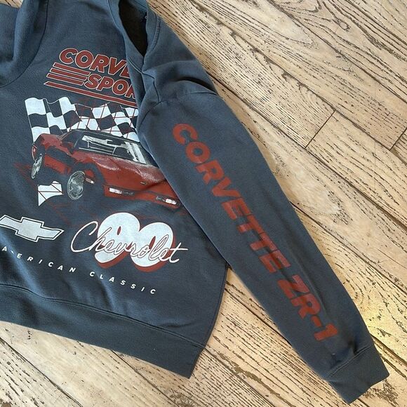 Chemistry Sweatshirt - Chevy Corvette Camaro Crewneck Pullover Graphic for Men S - Picture 4 of 10